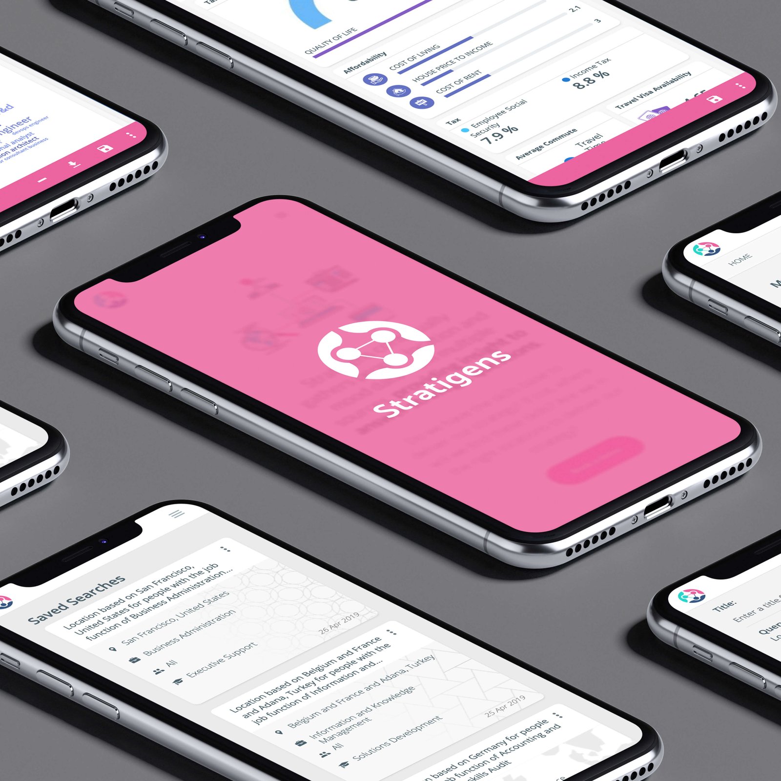 Stratigens - UI UX Design