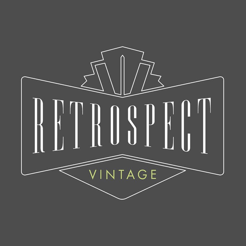 Retrospect Vintage Clothing - Logo and Branding